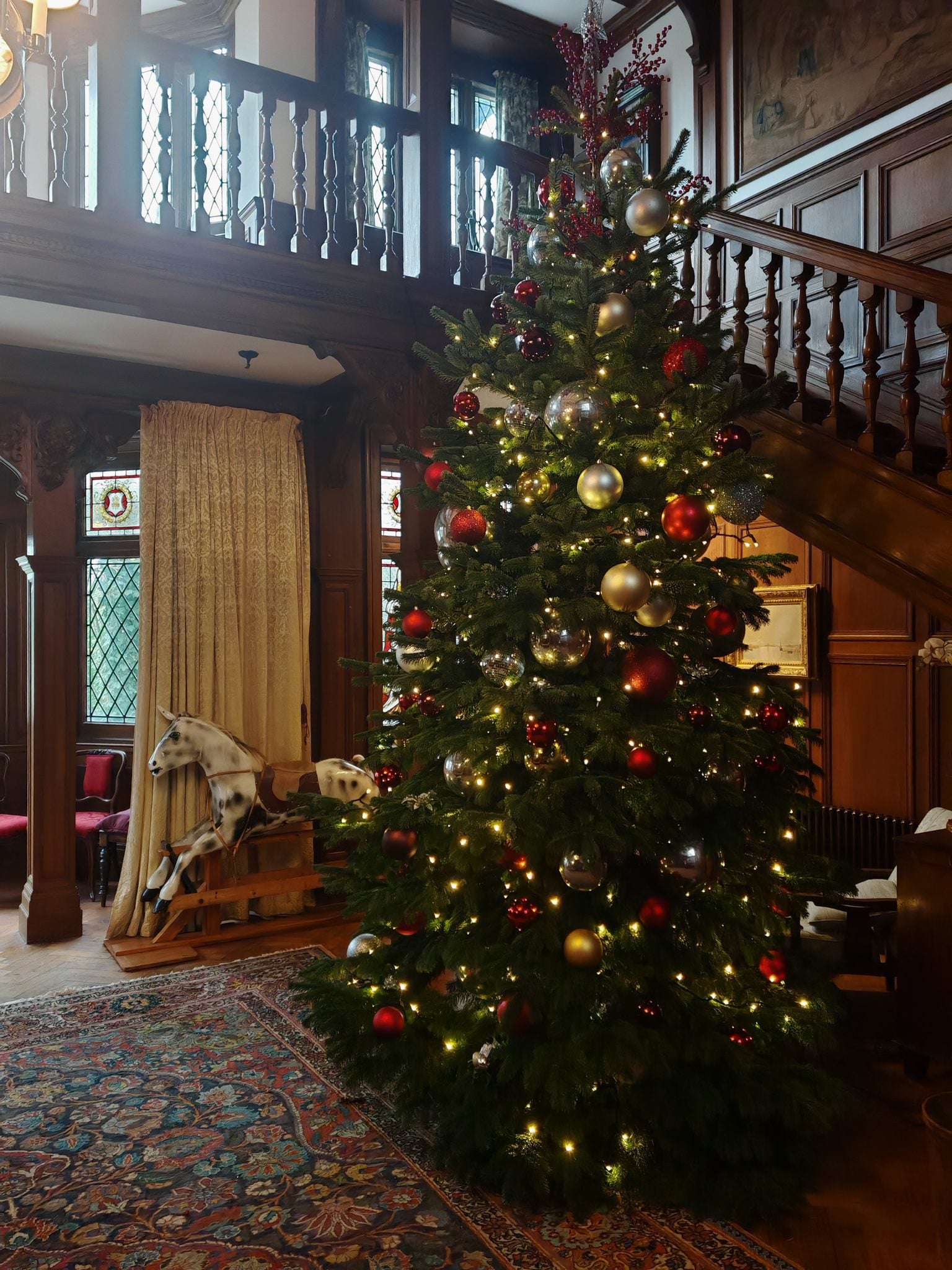 Christmas trees for film and TV production